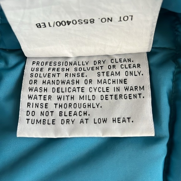 EDDIE BAUER 90s Vintage Goose Down Puffer Vest Size Medium - Picture 9 of 12